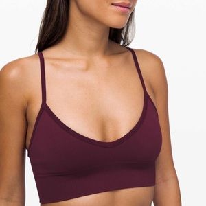 Lululemon Ebb to Street Bra Size 6 Adobe